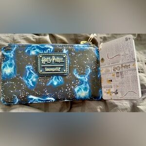 Harry Potter Expecto Patronus All Over Print Hard Tag Loungefly Wallet